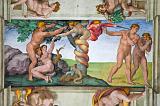The Original Sin, Sistine Chapel, Vatican Museums, Rome, Italy